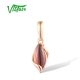 VISTOSO 14K 585 Rose Gold Marquise Pendant For Women Garnet Elegant Wedding Jewelry